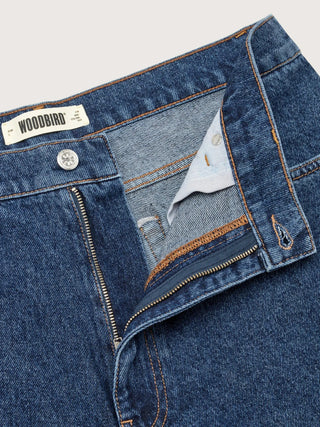  Woodbird Leroy 90s Rinse Jeans Blue
