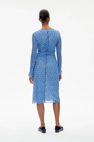 Baum und Pferdgarten Janis Light Blue Mini Rose Dress - Anavi