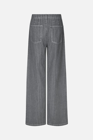 Baum und Pferdgarten Jeans Nanny Grey Pinstripe Denim Jeans - Anavi