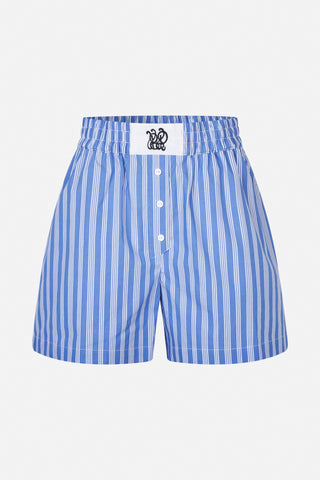 Baum und Pferdgarten Natie Wedge Blue Stripe Shorts - Anavi