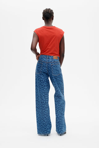 Baum und Pferdgarten Nicocette Leopard Vintage Blue Jeans - Anavi