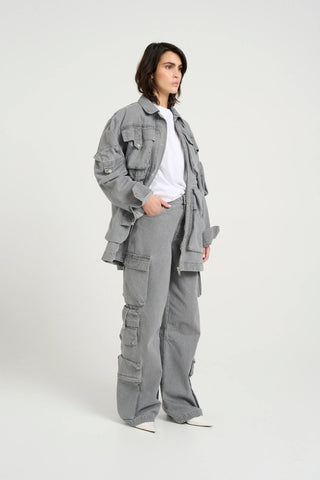 Gestuz Nynnegz Grey Shirt - Anavi