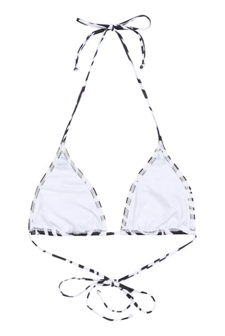 Gestuz Piliagz White Tiger Bikini Top - Anavi