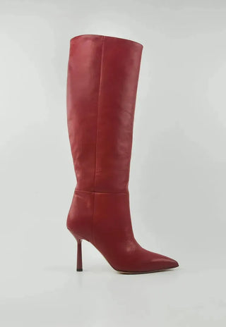 Kirò Boots Red Leather Boots - Anavi