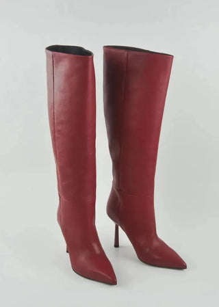 Kirò Boots Red Leather Boots - Anavi