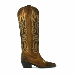  Kirò Kate Brown Suede Texan Boots