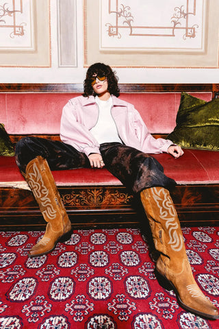  Kirò Kate Brown Suede Texan Boots