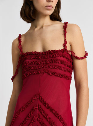 Laagam Arabella Ruffled Dress - Anavi
