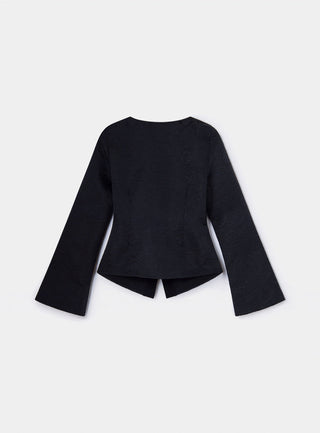  Laagam Ascot Black Blouse