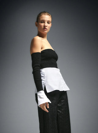 Laagam Bardot Shirt Blouse - Anavi
