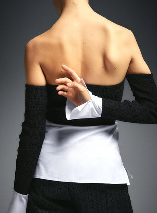 Laagam Bardot Shirt Blouse - Anavi