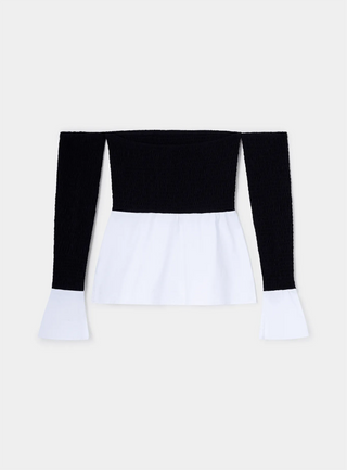Laagam Bardot Shirt Blouse - Anavi