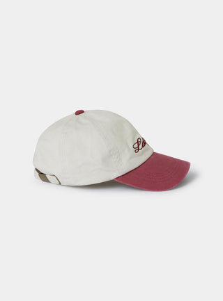 Laagam Bicolor Embroidered Logo Cap - Anavi