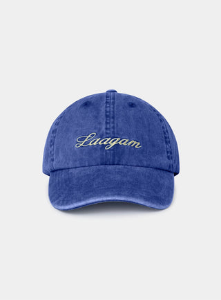 Laagam Blue Embroidered Logo Cap - Anavi