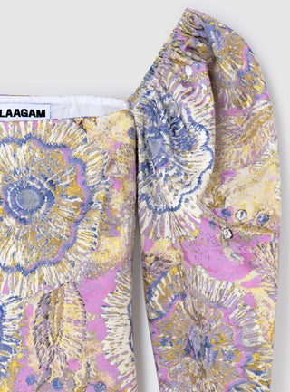 Laagam Brigitte Jacquard Blouse - Anavi