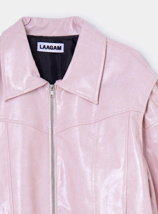 Laagam Cupido Pink Bomber Jacket - Anavi
