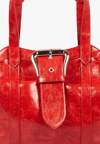 Laagam Darling Red Shopper Bag - Anavi