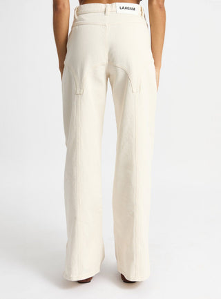 Laagam De-nimes Ecru Jeans - Anavi