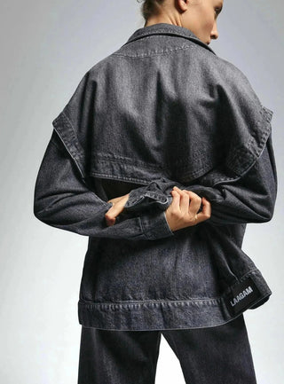 Laagam De-nimes Grey Jacket - Anavi