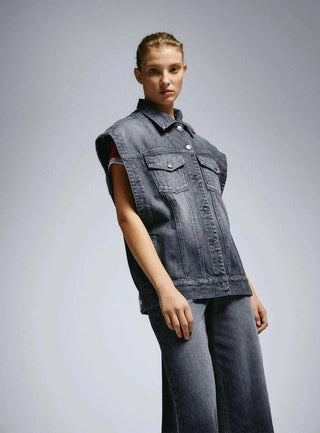 Laagam De-nimes Grey Jacket - Anavi