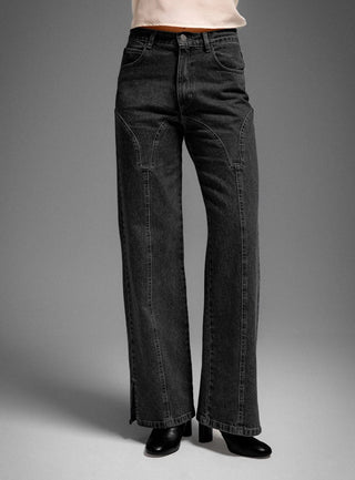 Laagam De-nimes Grey Jeans - Anavi