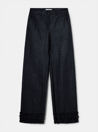 Laagam Erickson Embroidered Pants - Anavi