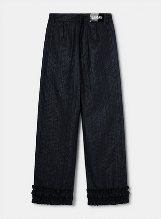 Laagam Erickson Embroidered Pants - Anavi