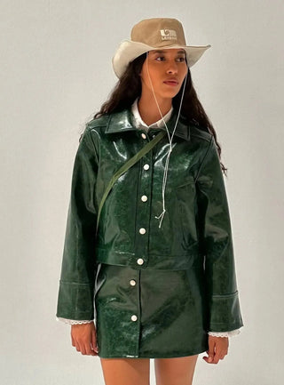 Laagam Jacket Lena Green Jacket - Anavi