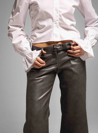 Laagam Kai Grey Pants - Anavi