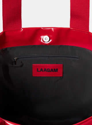 Laagam Malmö Red Shopper Bag - Anavi
