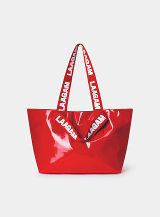 Laagam Malmö Red Shopper Bag - Anavi
