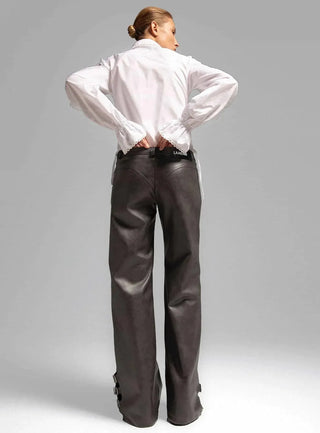 Laagam Pants Kai Grey Pants - Anavi