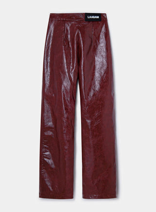 Laagam Ronnie Burgundy Pants - Anavi