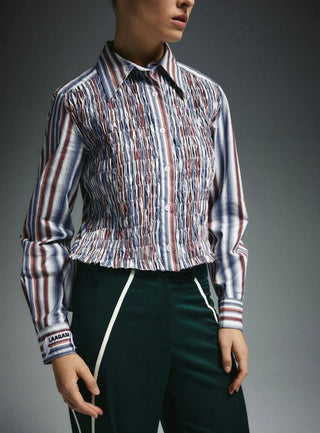 Laagam Shirt Liam Ruched Shirt - Anavi