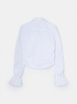 Laagam Sultana Ruched Shirt - Anavi