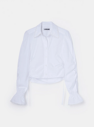 Laagam Sultana Ruched Shirt - Anavi
