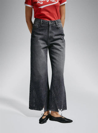 Laagam Thelma Grey Jeans - Anavi