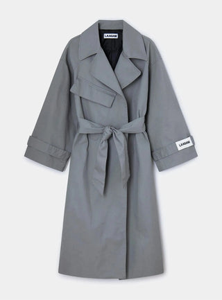 Laagam Trench Londres Grey Trench - Anavi