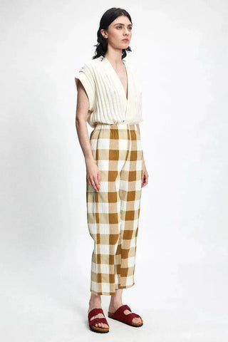 Rita Row Chimbora Check Pants - Anavi
