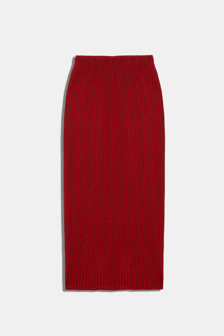 Rita Row Flair Red Skirt - Anavi