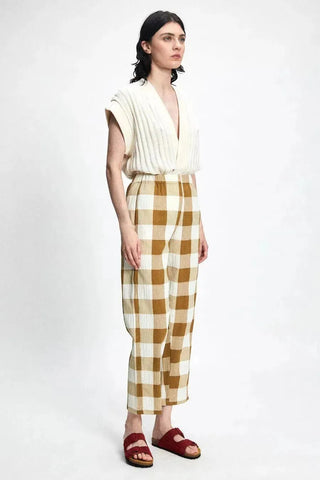 Rita Row Pants Chimbora Check Pants - Anavi