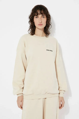 Rita Row Sweatshirt Lucas Beige Sweatshirt - Anavi