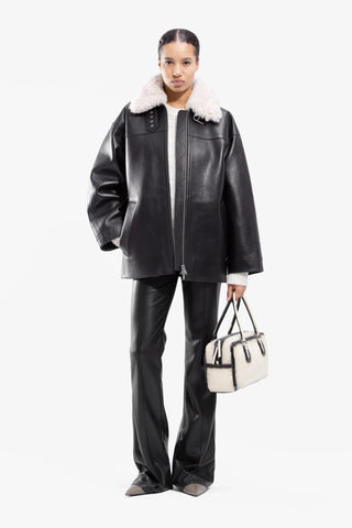 Stand Studio Jacket Emelia Leather Jacket - Anavi