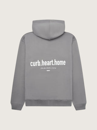 Woodbird Hoodie Wbpope Home Hoodie Antra Grey - Anavi