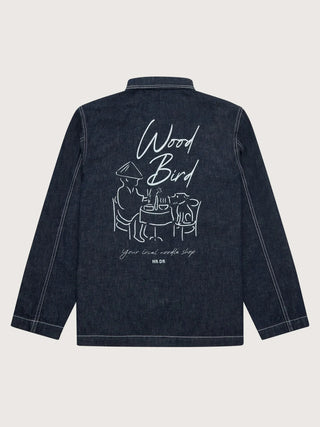 Woodbird Jacket Wbblade Noodle Jacket Navy - Anavi