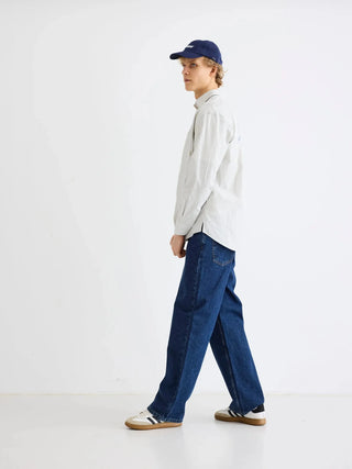 Woodbird Jeans Wbrami 90s Rinsed Jeans Blue - Anavi