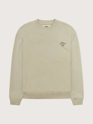 Woodbird Sweatshirt Wbcope Eat Crew Stone - Anavi