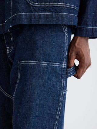 Woodbird Wbdizzon Navy Pants - Anavi