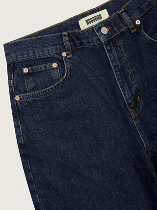 Woodbird Wbrami 90s Rinsed Jeans Blue - Anavi