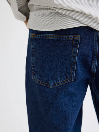 Woodbird Wbrami 90s Rinsed Jeans Blue - Anavi